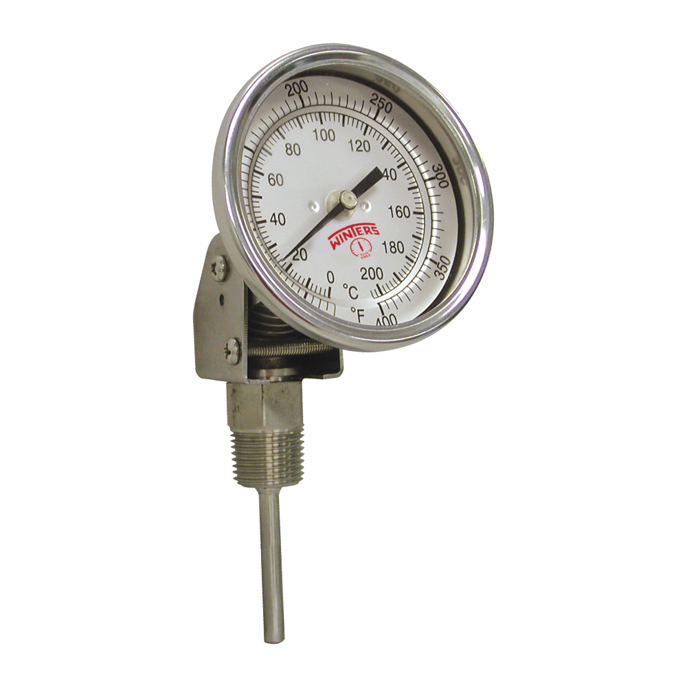 1/2 NPT TAMPER PROOF ADJUSTABLE THERMOMETER