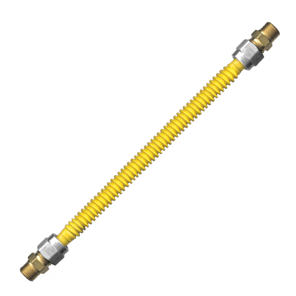 1/2 ID (5/8 OD) SS FOR STATIONARY APPLIANCES 3/4 PIPE