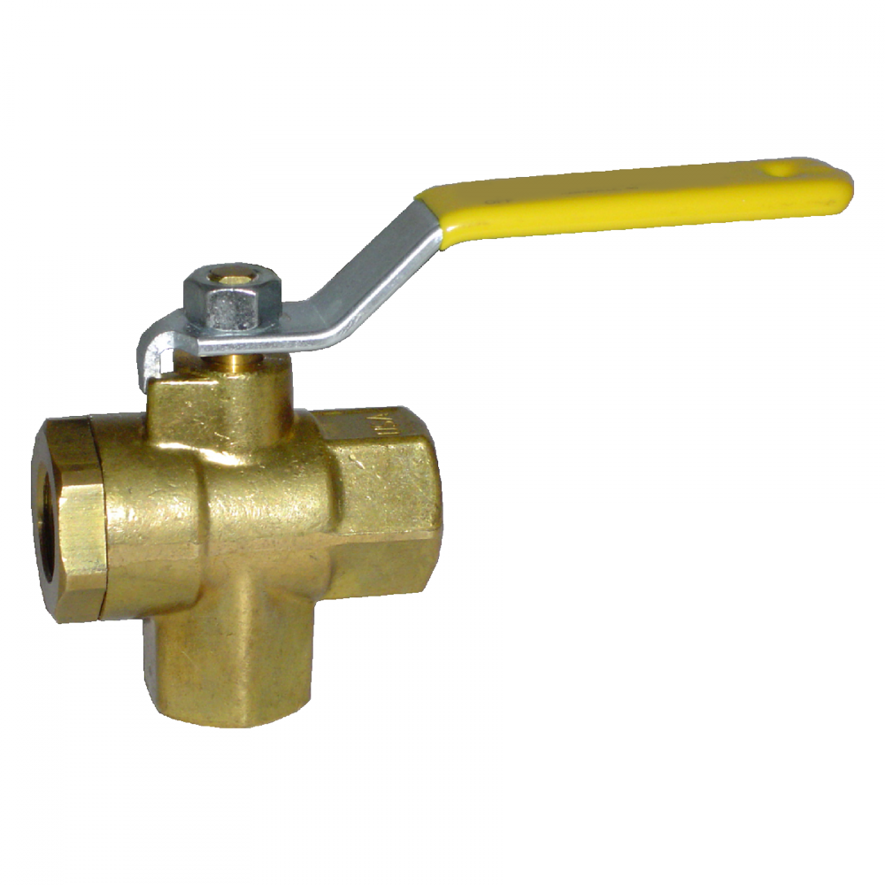 3-WAY T BALL VALVES