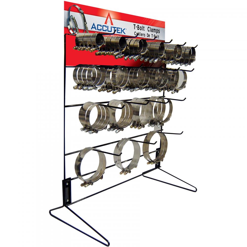 T-BOLT CLAMP DISPLAY RACK