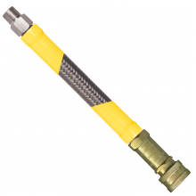 Fairview Ltd ACM-100-GAS-SPQD72 - GAS APPLIANCE CONNECTORS MOVABLE W/ QD