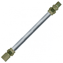 Fairview Ltd ACSB-375FM-30 - 3/8 ID (1/2 OD) SS FOR STATIONARY APPLIANCES 1/2 PIPE