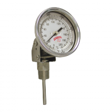 Fairview Ltd TH-250SS25ADJ5-D - 1/2 NPT TAMPER PROOF ADJUSTABLE THERMOMETER