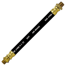 Fairview Ltd HAB-6-18CLSC - 3/8 ID D.O.T. AIR BRAKE ASSY. 3/8 RIGID X 3/8 LIVE SW MALE PIPE