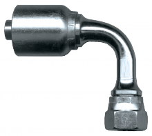 Fairview Ltd SC939L-88 - 90° LONG ELBOW FEMALE SAE COUPLING