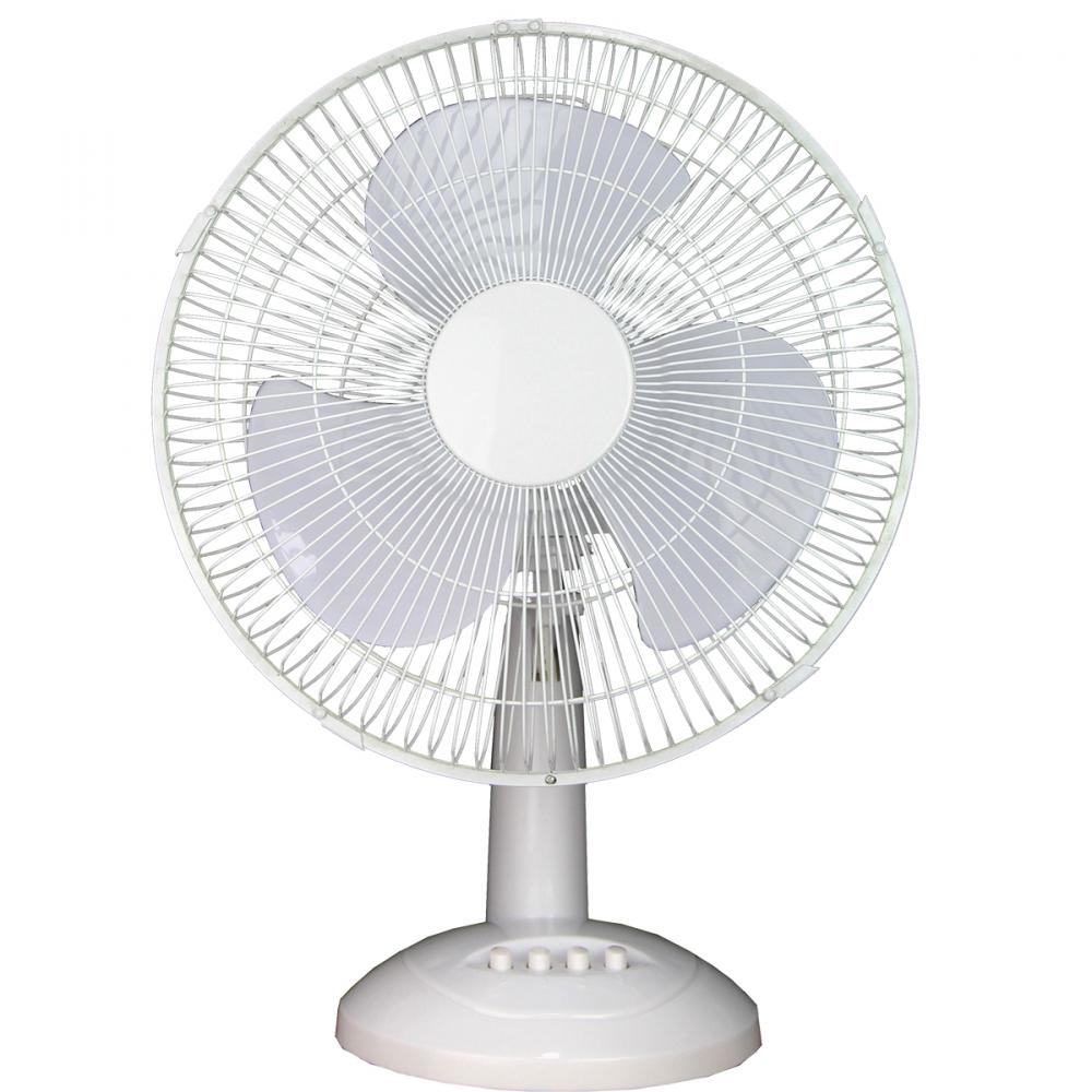 Oscillating Desk Fan 3-Speed 12in