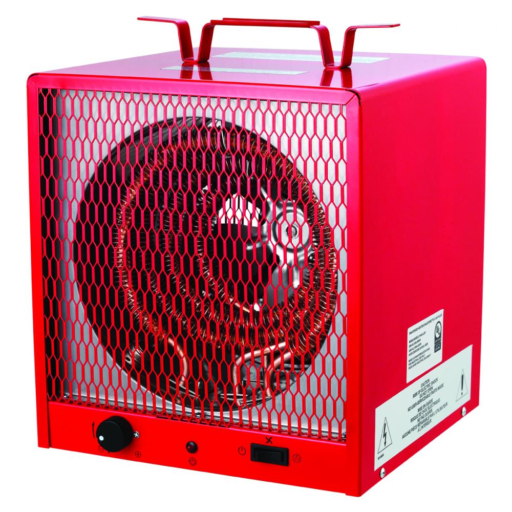 Metal Construction Heater Enclosed Motor 5600W 240V 60Hz  Red