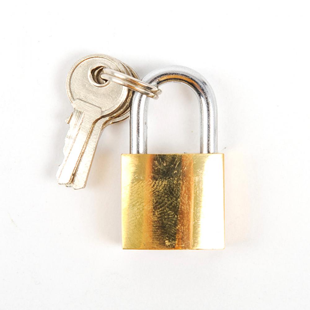 Padlock Brass ¾in (20mm) Long Shackle