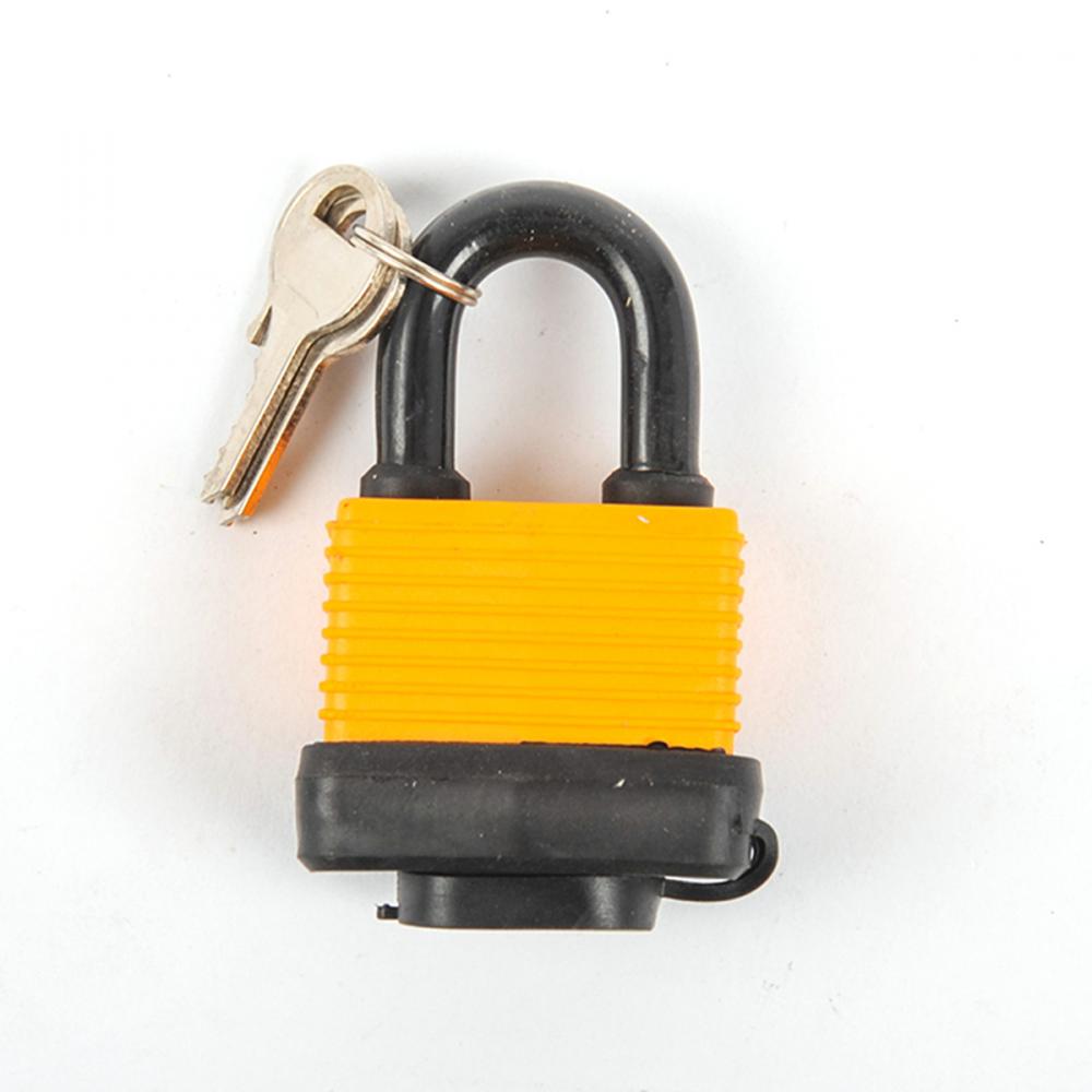 Padlock Laminated 40mm with Plastic Cover Plated