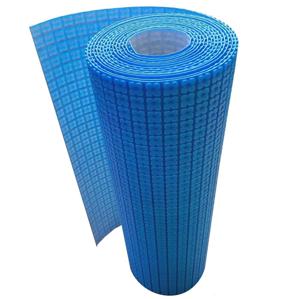 Uncoupling Membrane For In- Floor Heating 5.8mm 1 x 10m (40&#34;x33&#39;) Blue