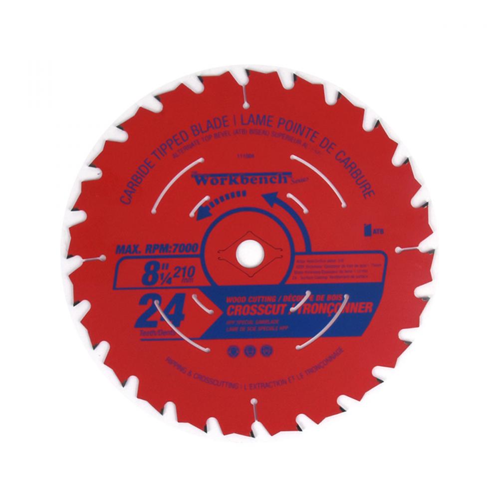 Saw Blade ATB Cross Cut 8 ¼&#34; (206mm) 24T 7000RPM