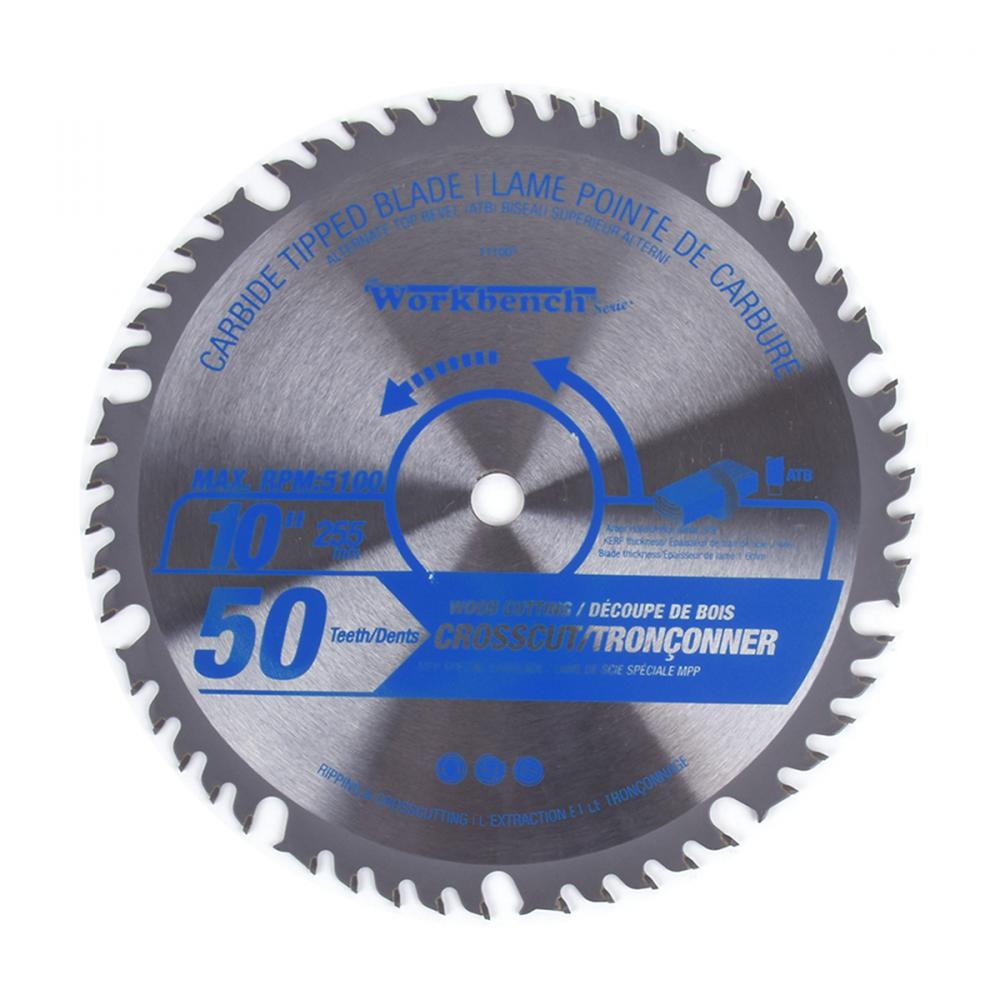 Saw Blade ATB Cross Cut 10in (255mm) 50T 5100RPM