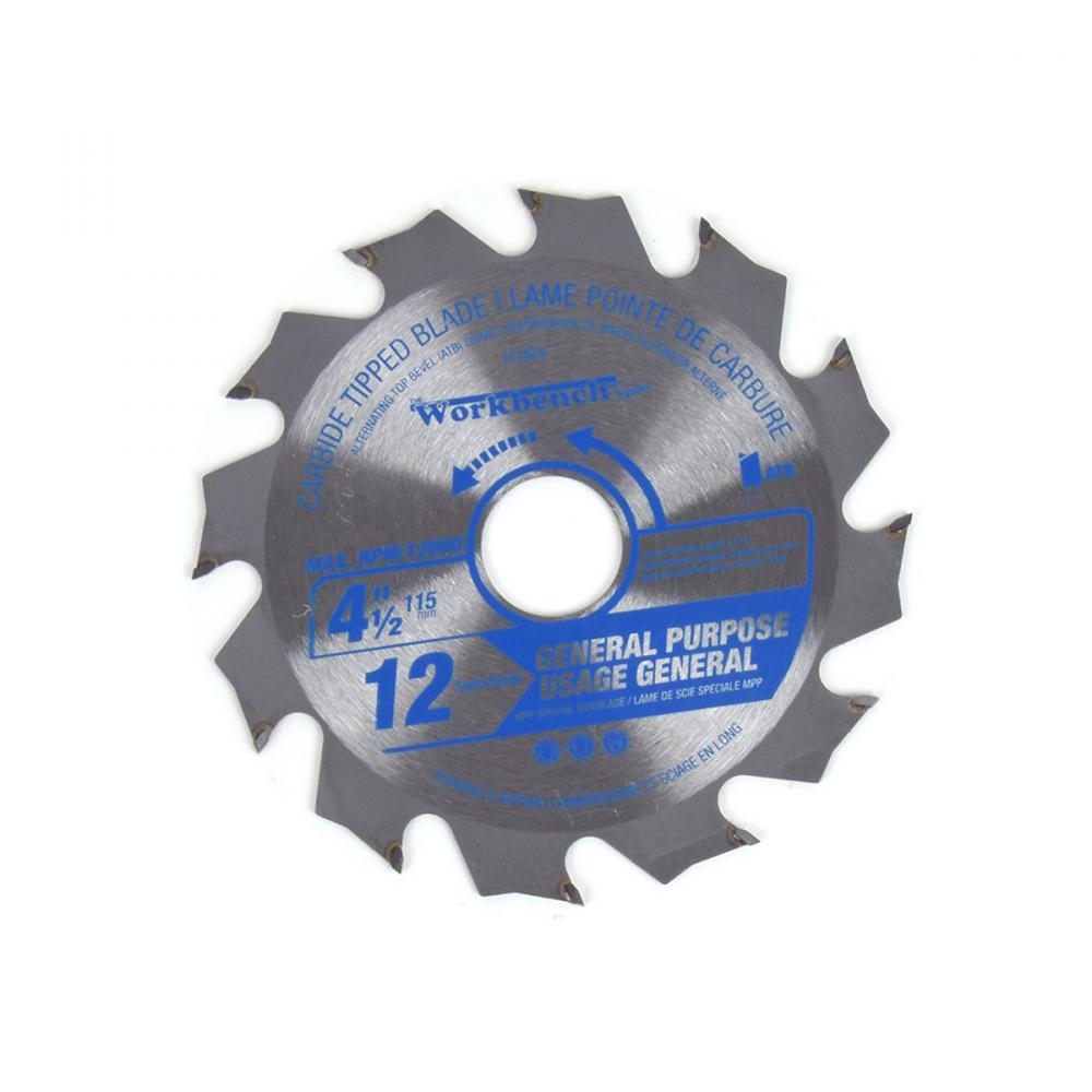 Saw Blade Ripping & Framing 4½&#34; (115mm) 12T 12000RPM