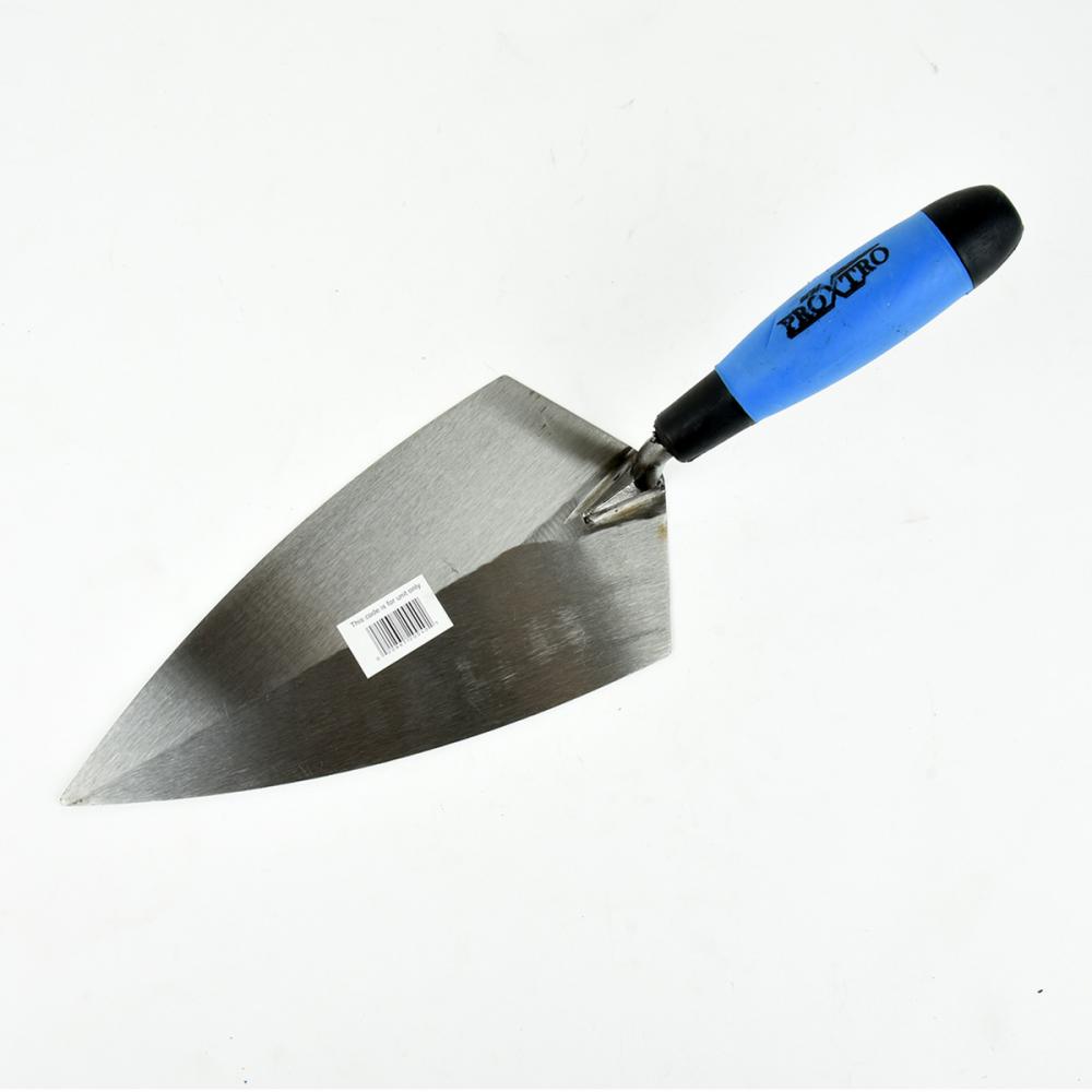 Trowel Brick Laying 11in One Piece Soft Blue Handle