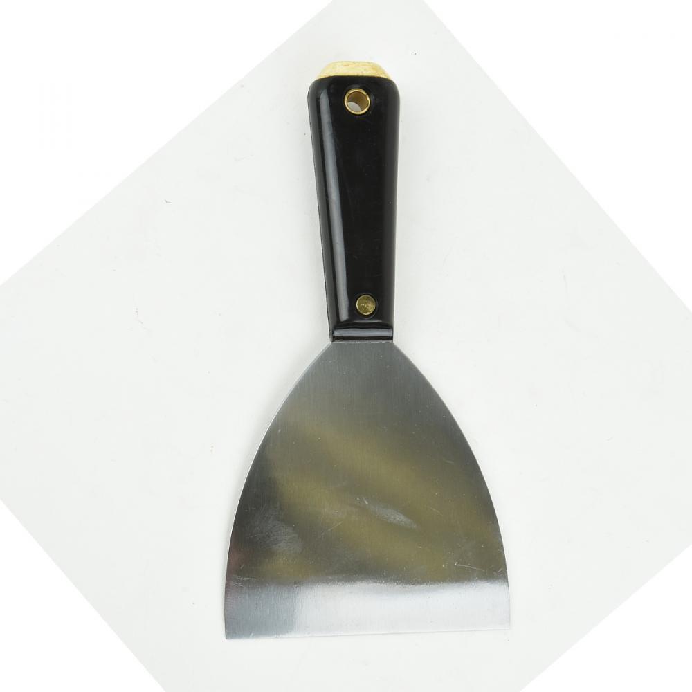 Putty Knife 4in Stiff SS Plastic Handle