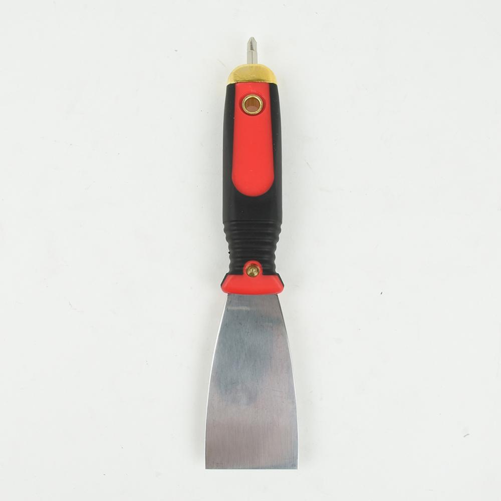 Putty Knife 2in Pro Flex SS Rubber Handle