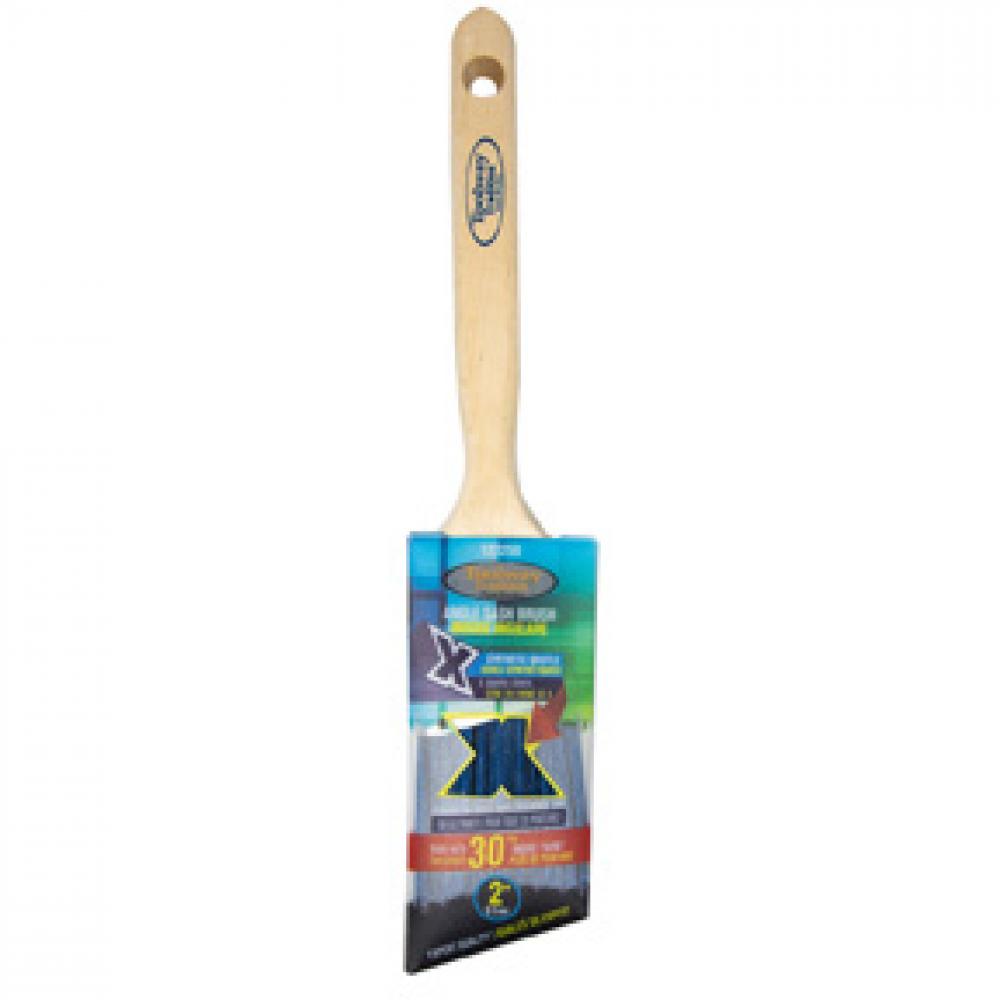 X-Series Angle Sash Paint Brush Synthetic 2in