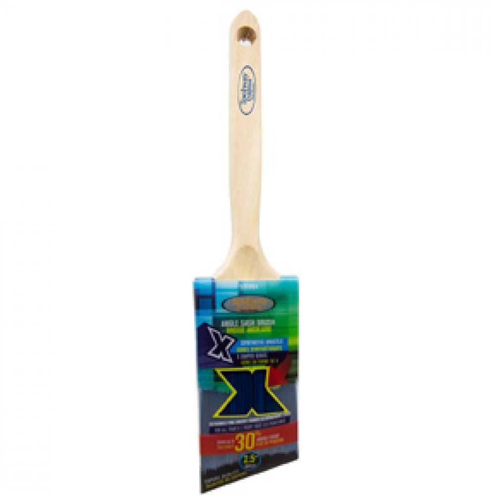 X-Series Angle Sash Paint Brush Synthetic 2-1/2in