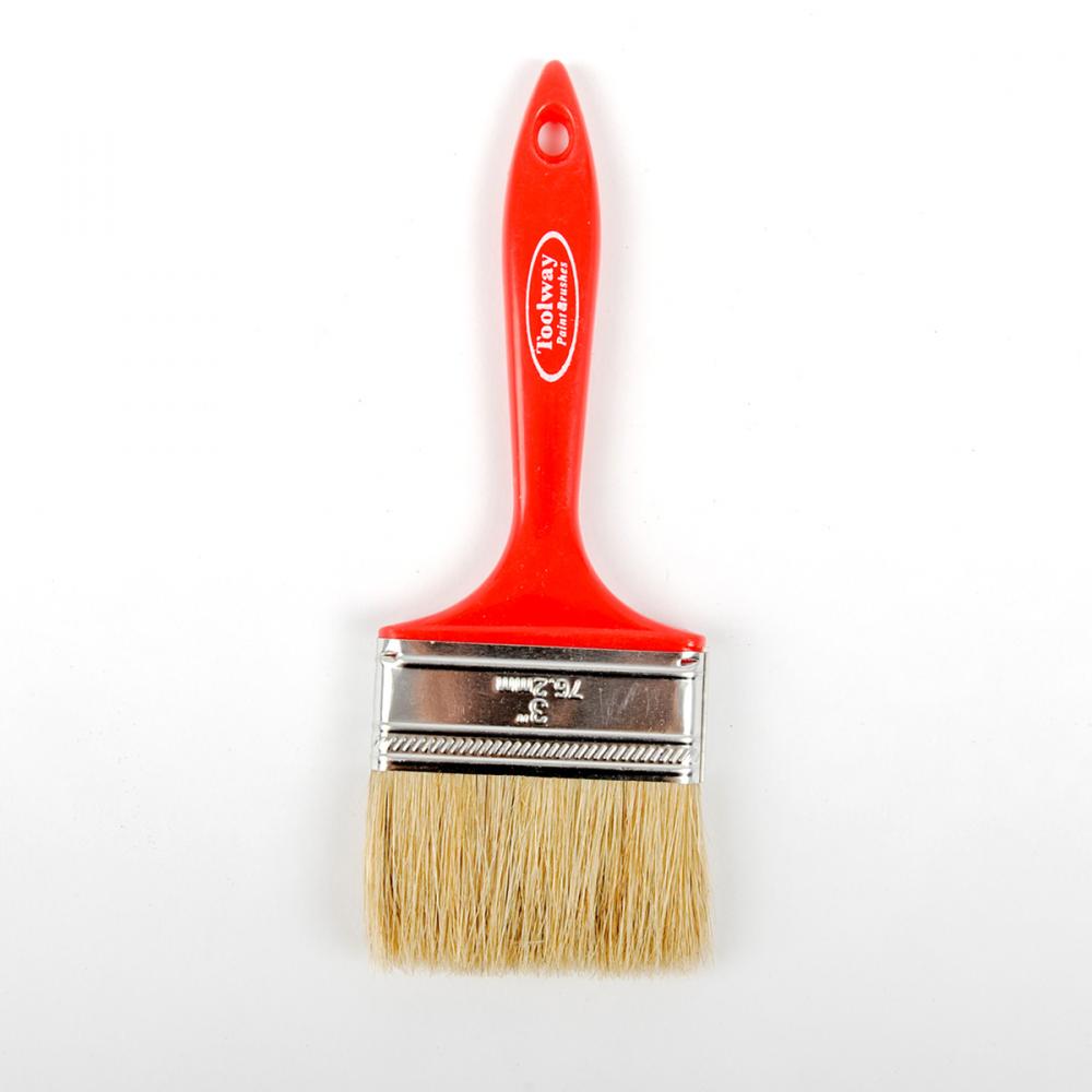 Econo Pure Bristle Flat Paint Brush 3in