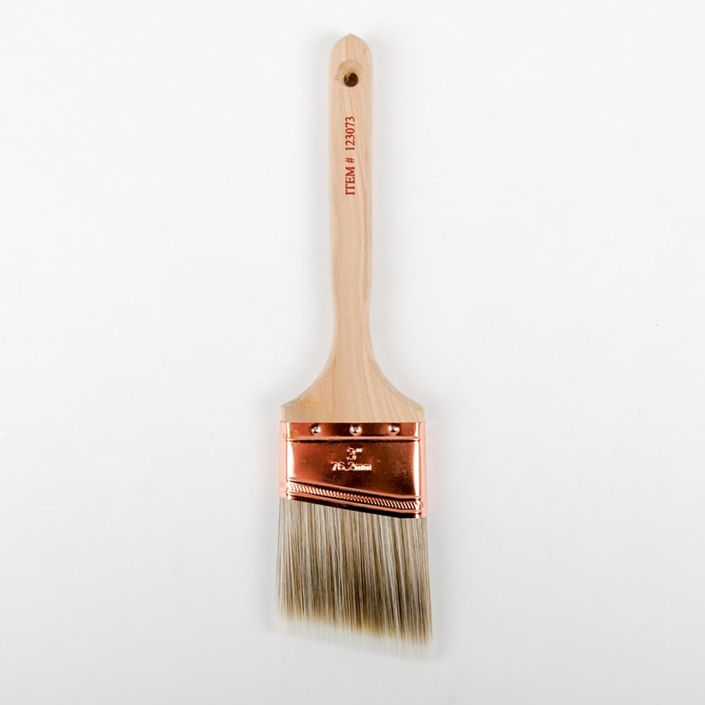 Paint Brush 3in Nylon Polyester U Angle Contractor B314