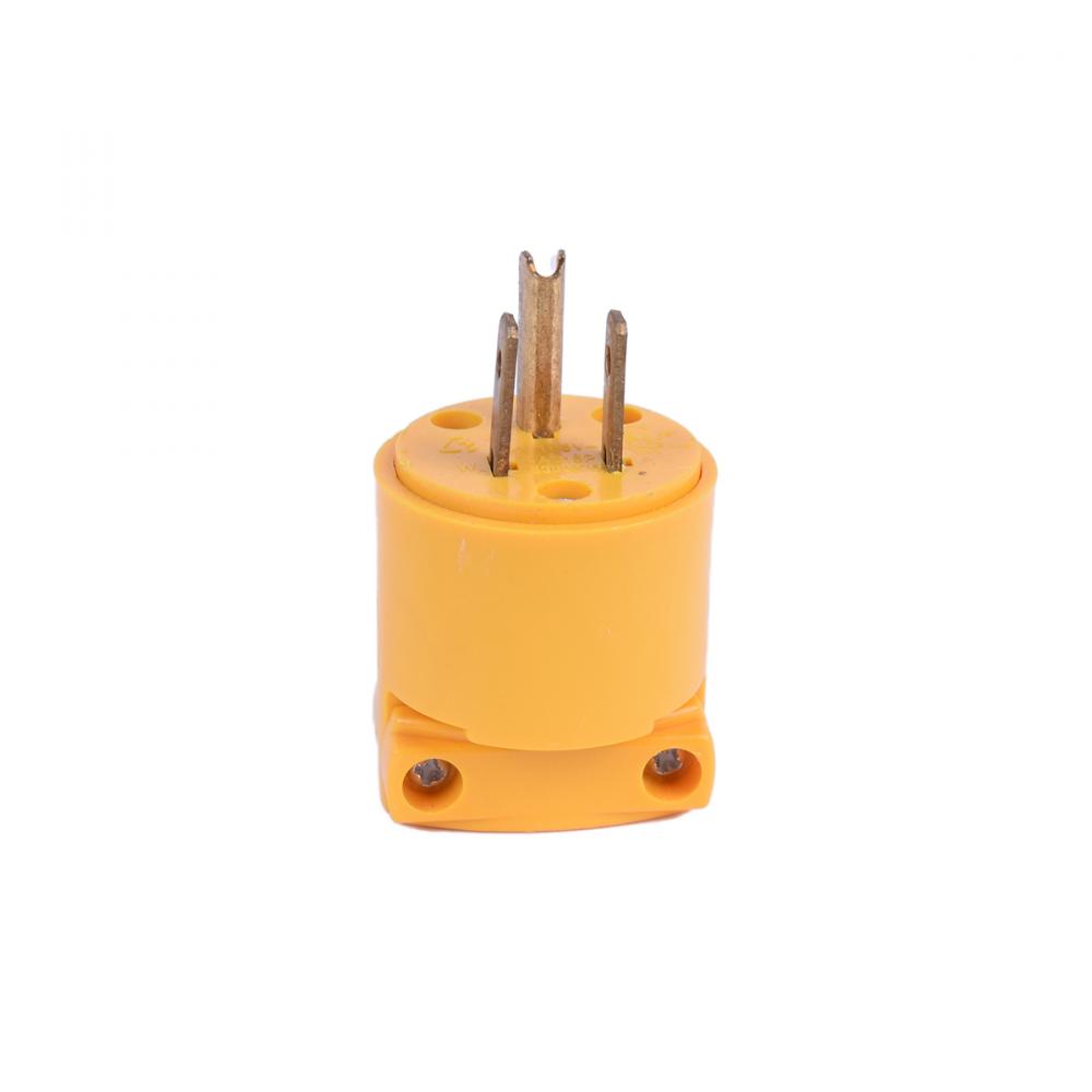 Vinyl Plug 15A-125V Male