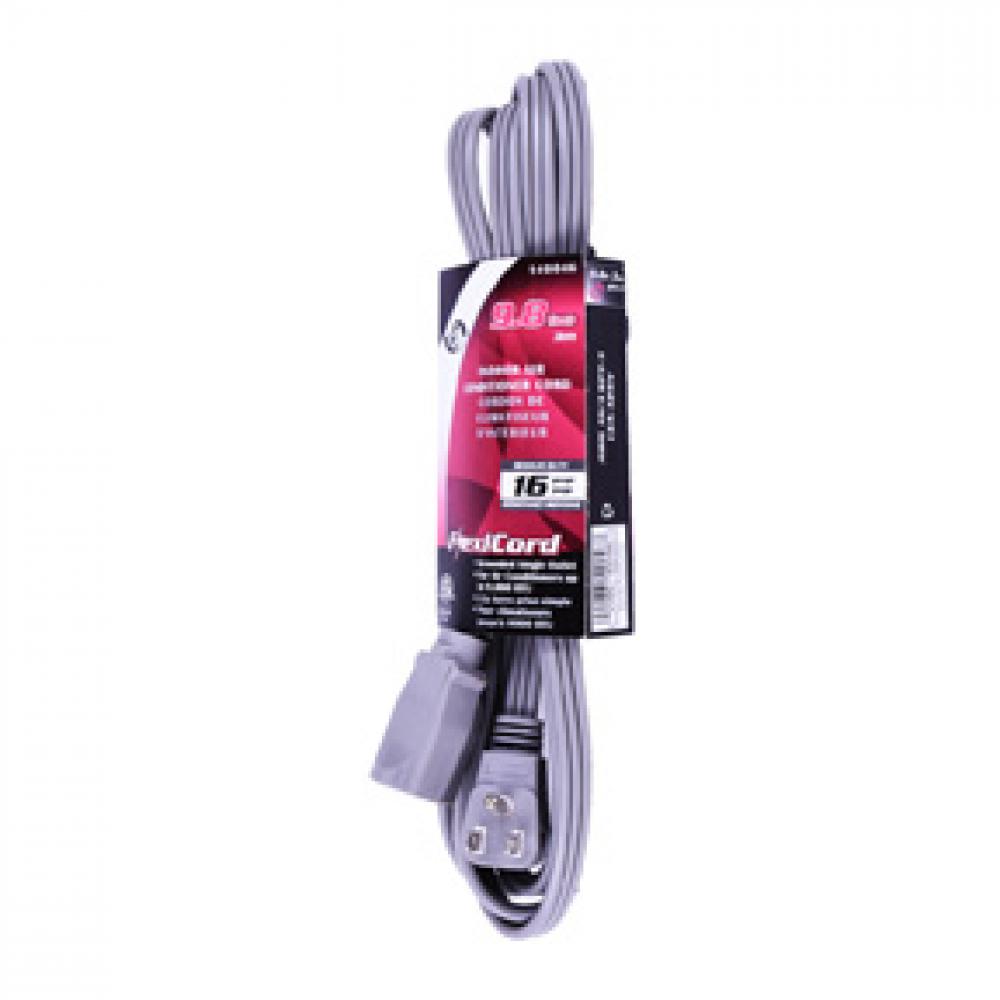 Extension Cord Indoor All Purpose SPT-3 16/3 Single-Tap Grey 3m/9.8ft