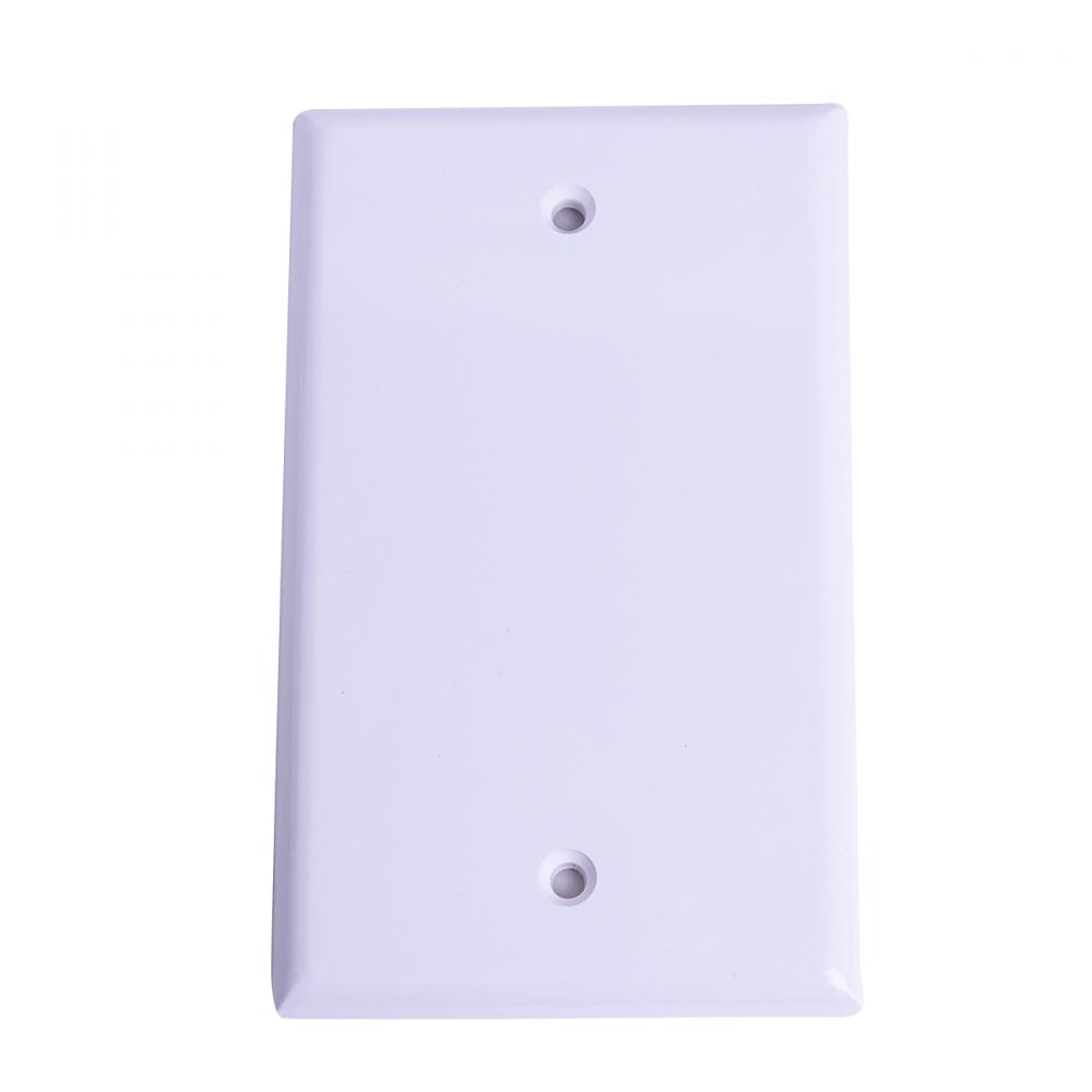 1 Gang blank wallplate White