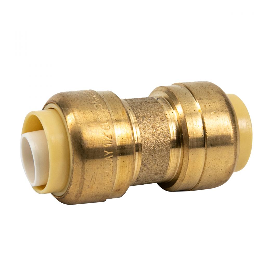 12PK Push Fit Coupling ½in x ½in Lead Free