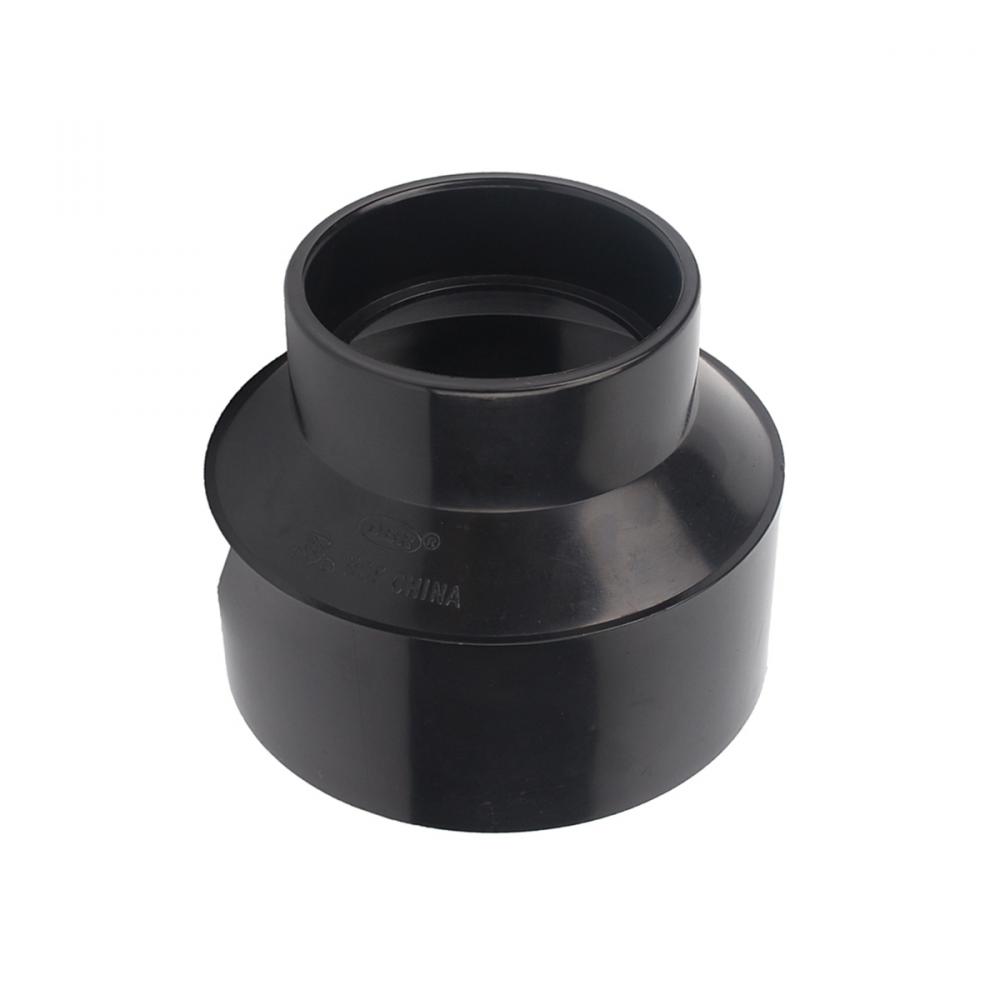 ABS Reducing Coupling 3in x 2in Black