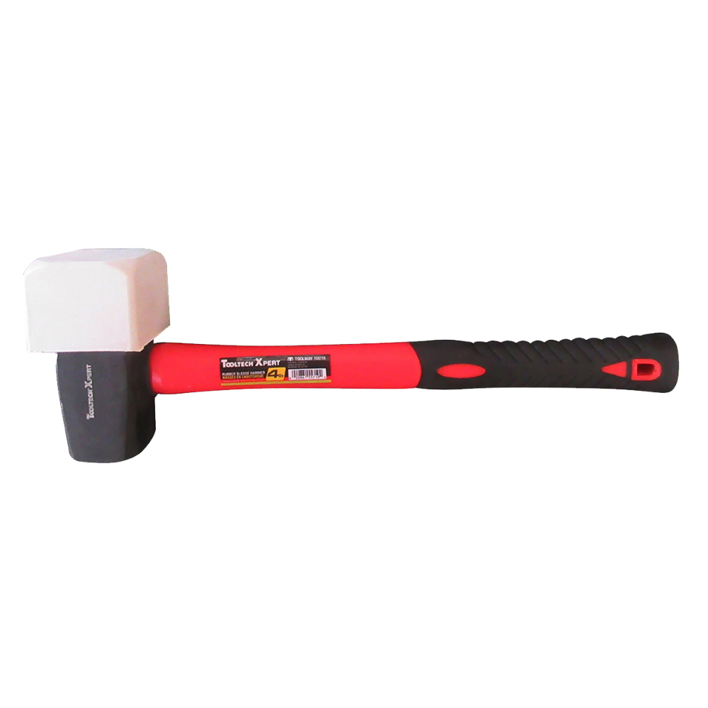 4LB White Rubber Mallet-Sledge FG Handle