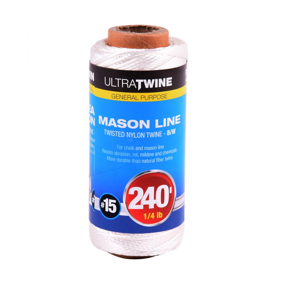 Twisted Nylon Twine #15 ¼lb 240ft White