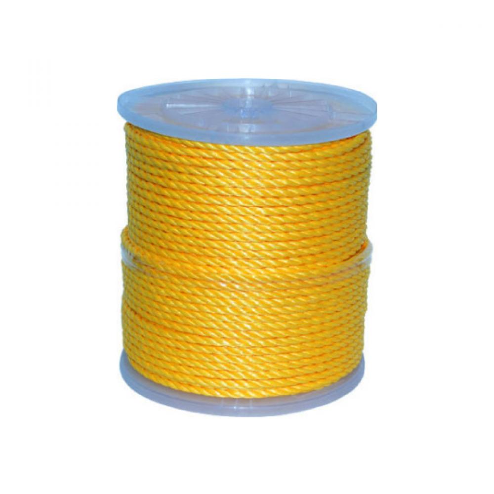 Poly Twist Rope Yellow  ¼in x 1310ft