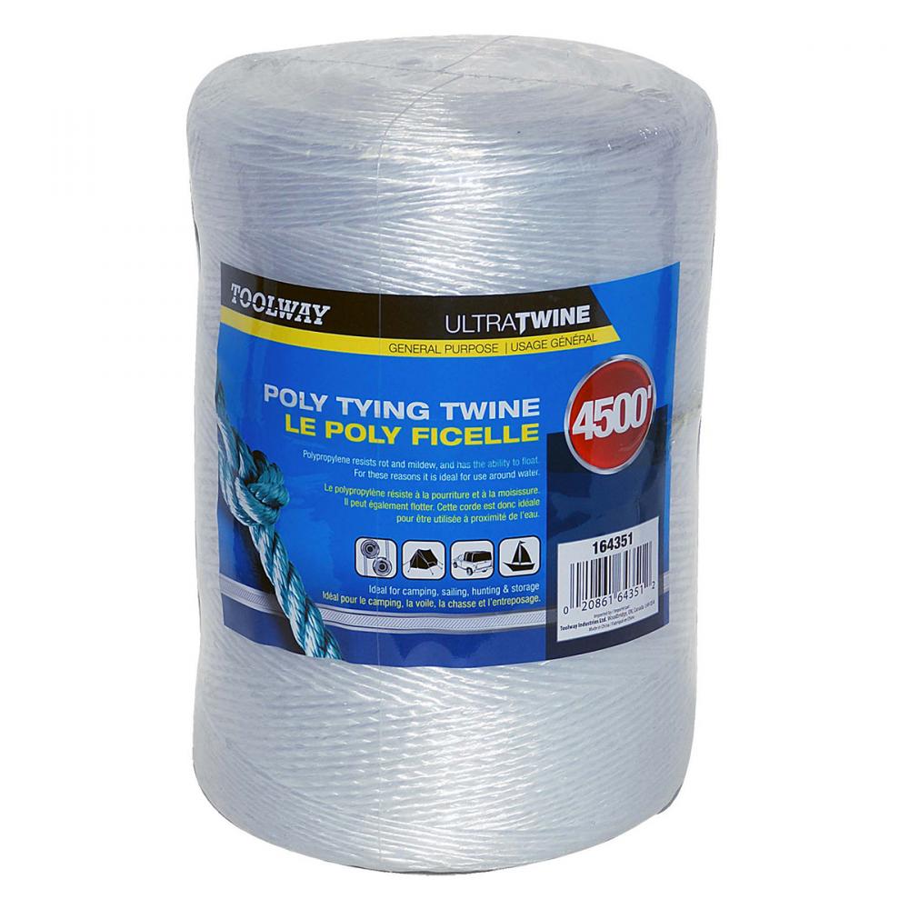 Spiralok Poly Tying Twine 1000ft White