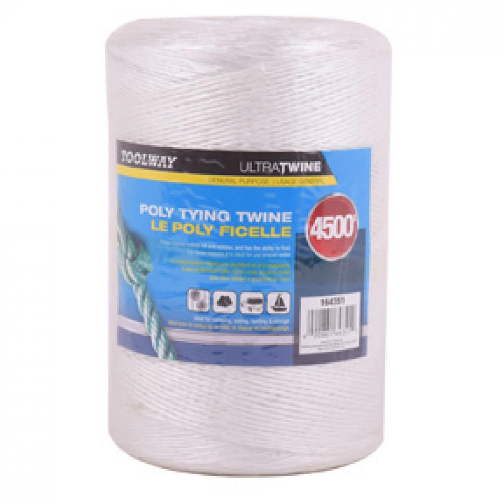 Spiralok Poly Tying Twine 4500ft White