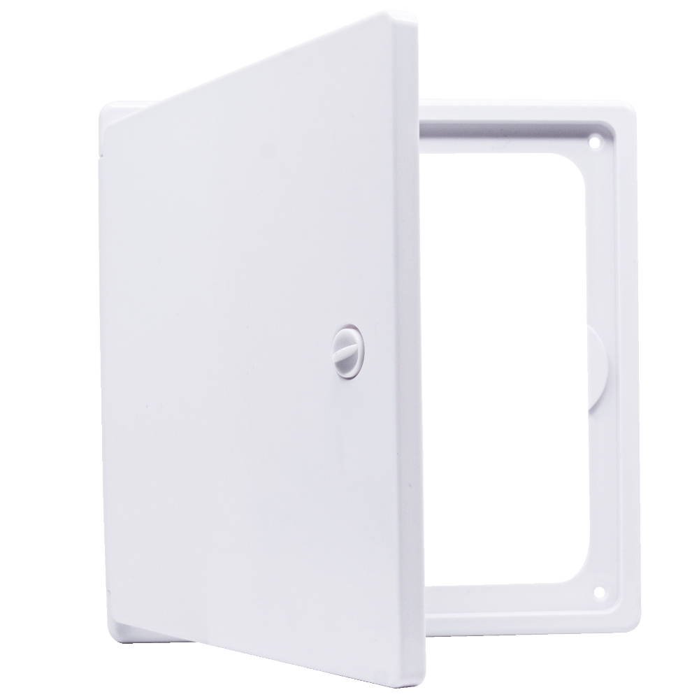 Access Panel Plastic 8in x 8in White