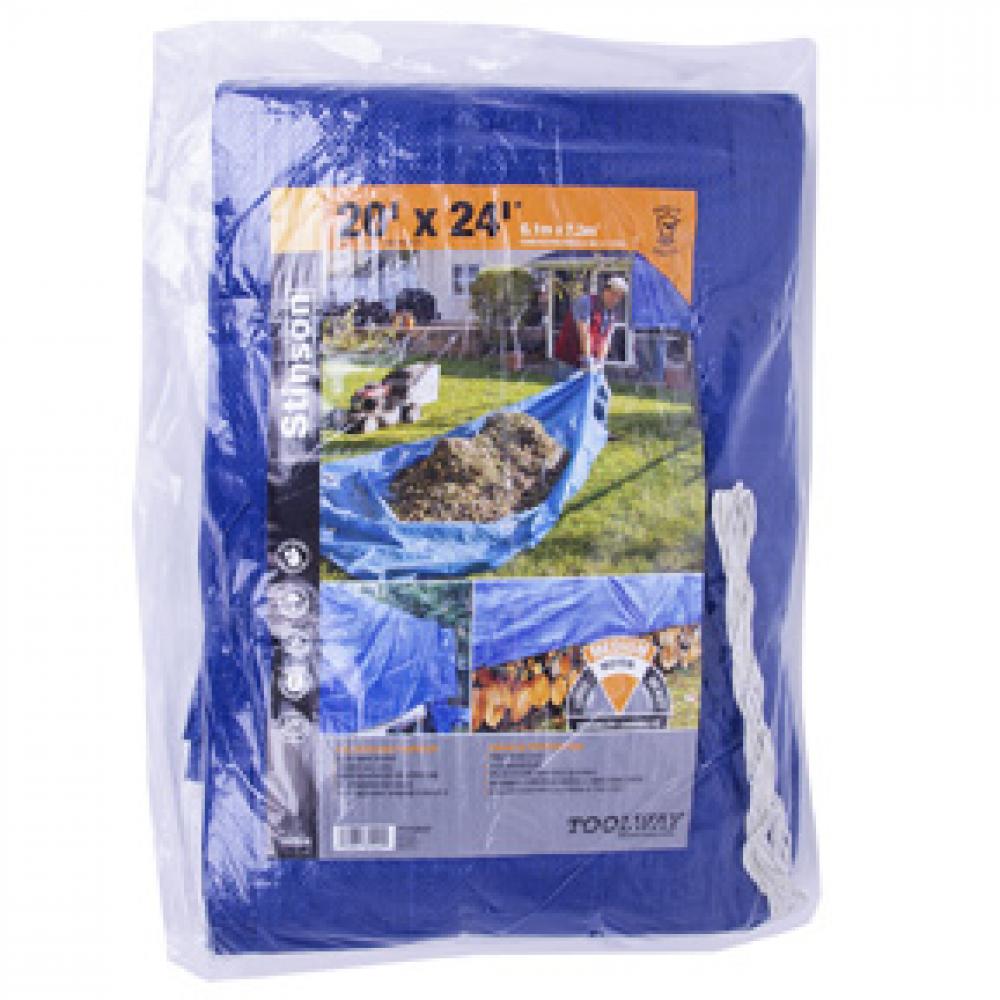 Tarpaulin 20ft x 24ft Blue