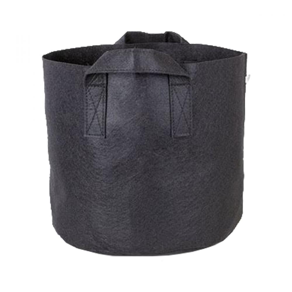 Fabric Growing Bag Round 1 Gallon Black