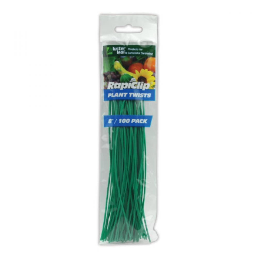 Plant Support Twist Tie Strips 8in 100pk