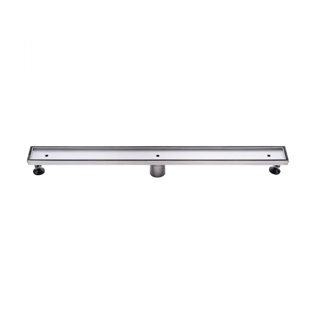 Linear Shower Drain Tile-in 2in 36in x 3in x 3 1/8in