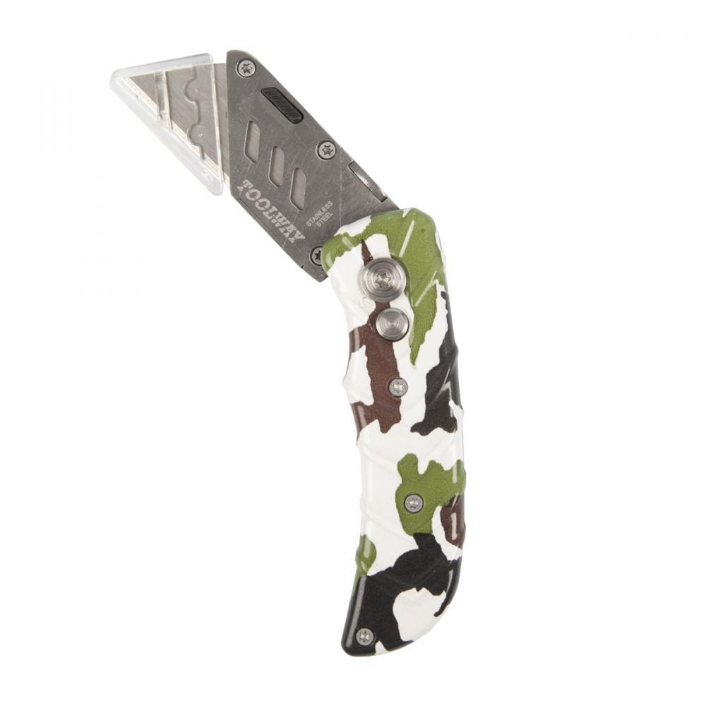 Utility Knife HD Foldable Locking Camouflage