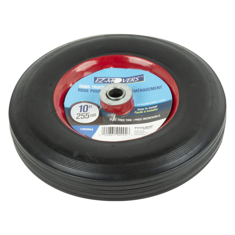 Replacement 10&#34;  Flat Free Wheel for 191000 Hand Trolly