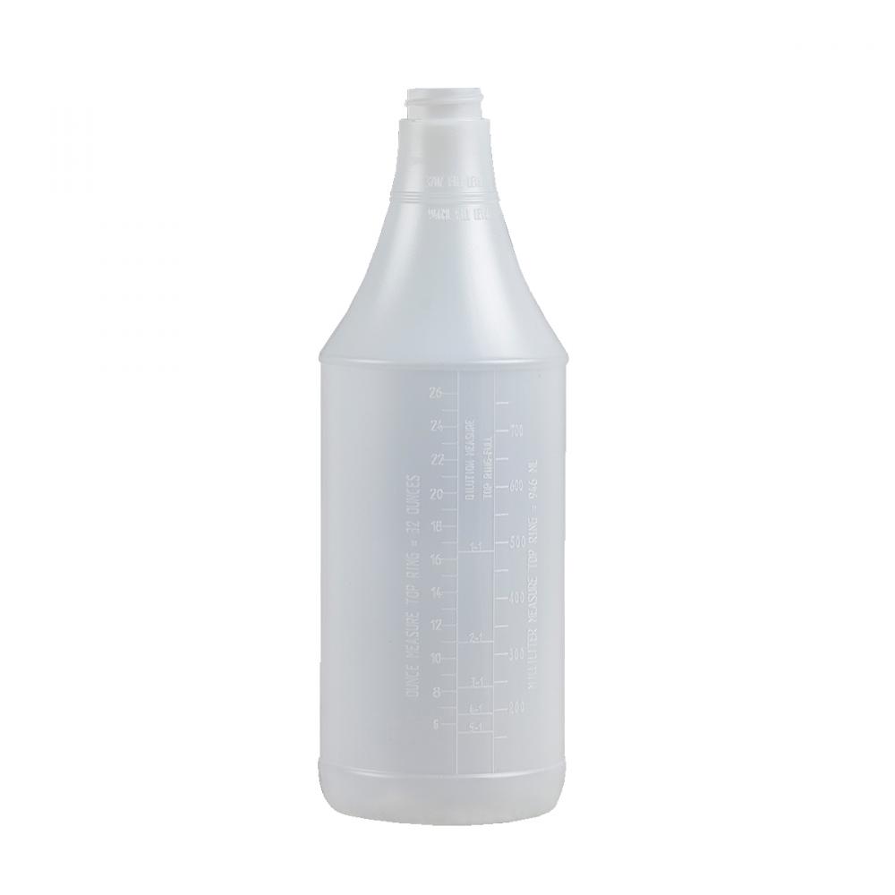 Empty Spray Bottle Only Round 1L/32oz Natural