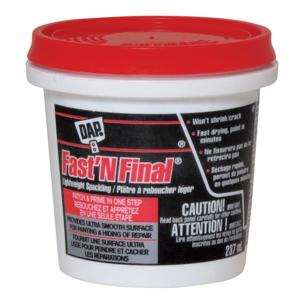 Fast N Final Lightweight Spackling 237ml White