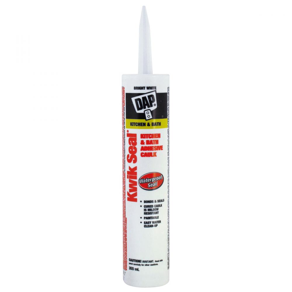 Kwik Seal Kitchen & Bath Adhesive Caulk 300ml White