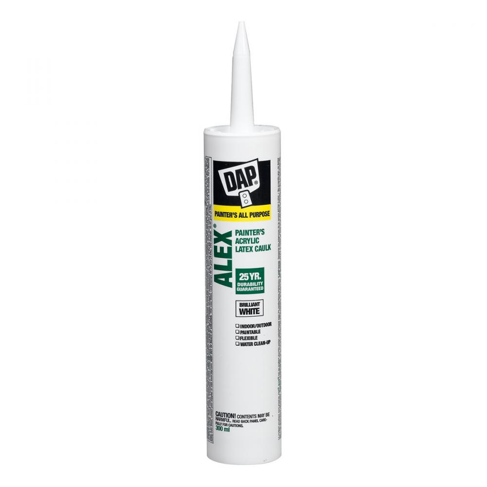 Alex Painters Acrylic Latex Caulk 300ml White