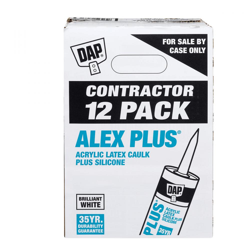 Alex Plus Acrylic Latex Caulk Plus Silicone 300ml White