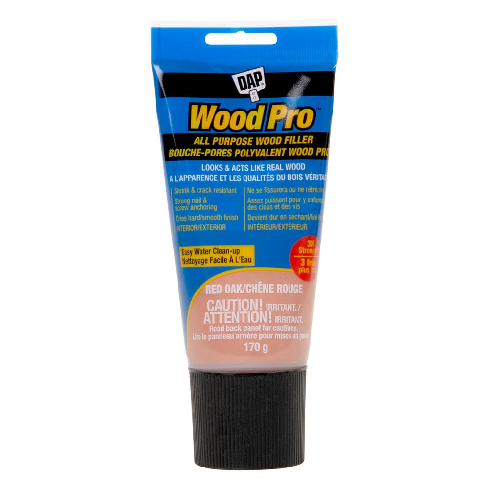 Wood Pro All Purpose Latex Wood Filler Tube 170gr Red Oak