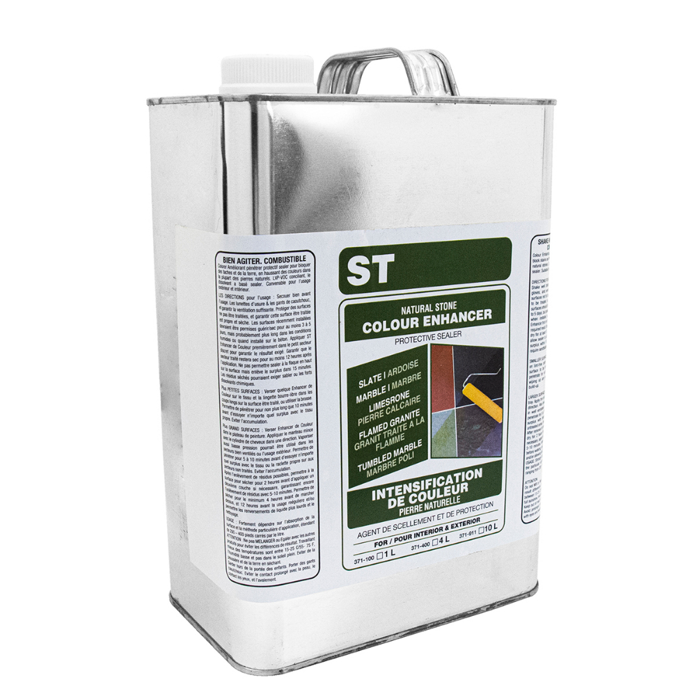 ST Natural Stone Colour Enhancer Protective Sealer 4L