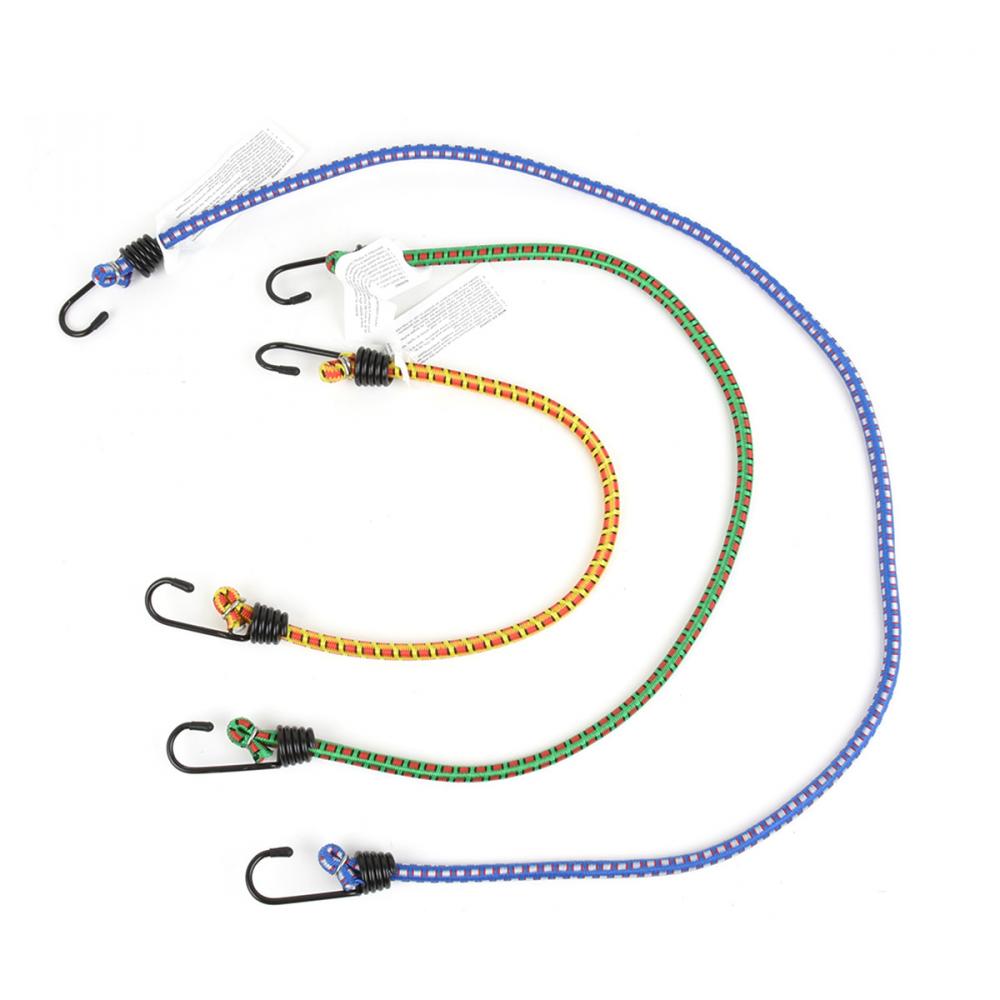 Tie Down Bungee Stretch Cord Solid Color Ast 10Pk