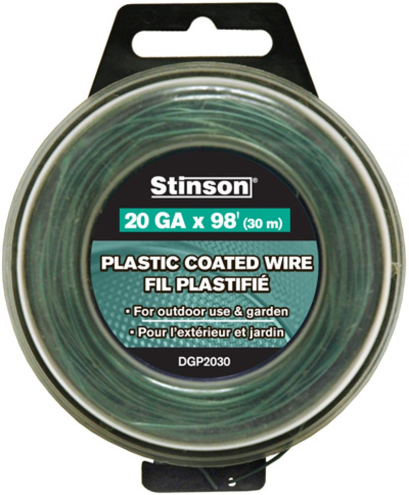 PVC Coated Steel Tie Wire 20ga x 30m Green